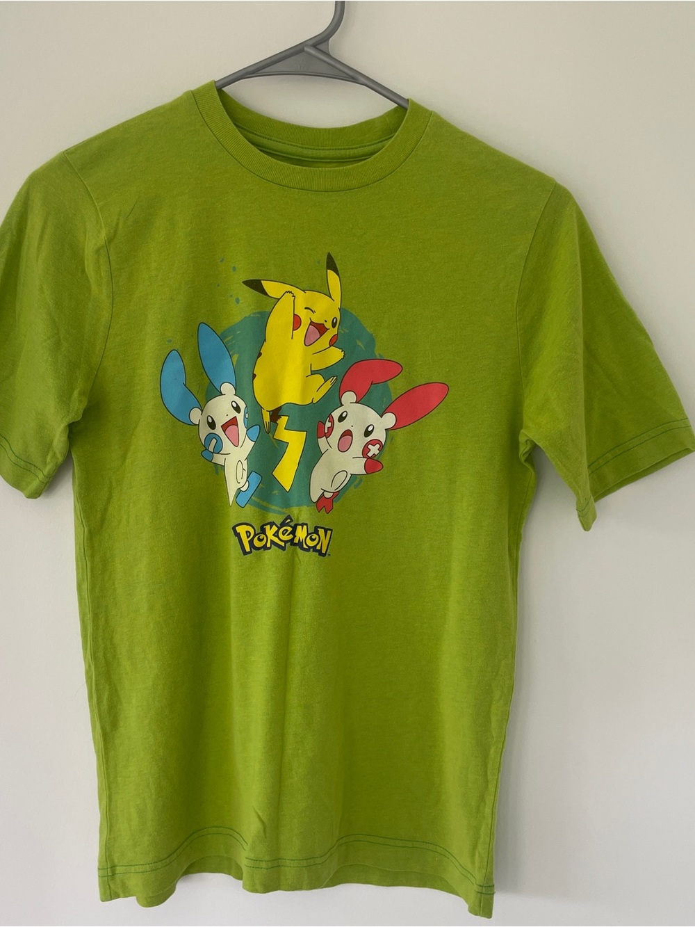 POKÉMON T Shirt Lime Green Sz LG